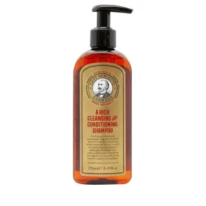 Captain Fawcett Védő hajsampon Ricki Hall`s Booze & Baccy (A Rich Cleansing & Conditioning Shampoo) 250 ml