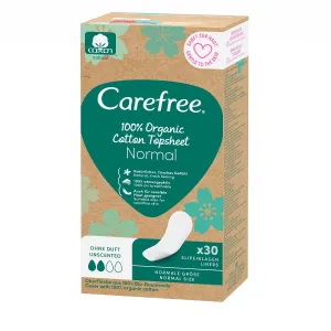 Carefree Tisztasági betét Organic Cotton Normal 30 ks