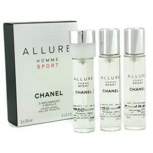 Chanel Allure Homme Sport - EDT utántöltő (3 x 20 ml) 60 ml
