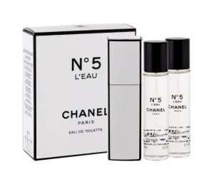 Chanel Chanel No. 5 L´Eau - EDT 20 ml (újratölthető palack) + utántöltő 2 x 20 ml