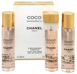 Chanel Coco Mademoiselle - EDT utántöltő (3 x 20 ml) 60 ml
