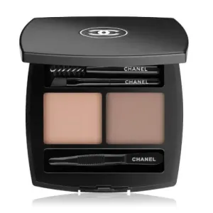 Chanel Szett a tökéletes szemöldökért La Palette Sourcils De Chanel (Brow Powder Duo) 4 g 03 Dark