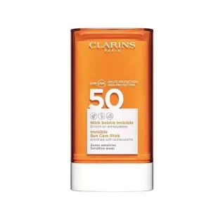Clarins Barnító stick az arc érzékeny területeire SPF 50+ (Invisible Sun Care Stick) 17 g