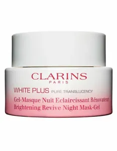 Clarins Éjszakai arcmaszk White Plus (Brightening Revive Night Mask-Gel) 50 ml