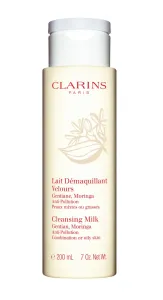Clarins Sminklemosó tej encián kivonattal vegyes és zsíros bőrre (Cleansing Milk With Gentian) 200 ml