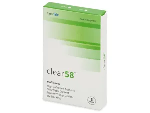 Clear 58 (6 db lencse) #1038422