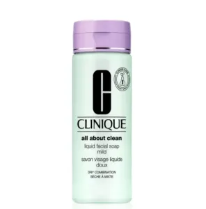 Clinique Folyékony arctisztító szappan száraz és nagyon száraz bőrre (Liquid Facial Soap Mild) 200 ml 400 ml