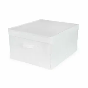 Compactor Wos összecsukható tároló doboz,40 x 50 x 25 cm, fehér