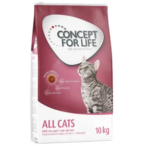 10kg Concept for Life All Cats száraz macskatáp-javított receptúra