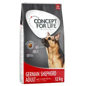 2x12kg Concept for Life  German Shepherd Adult száraz kutyatáp