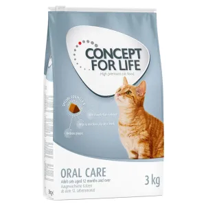 3x3kg Concept for Life Oral Care száraz macskatáp