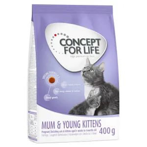 400g Concept for Life Mum & Young Kittens száraz kölyökmacskatáp