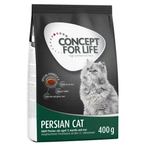 400g Concept for Life Persian Adult - javított receptúrájú száraz macskatáp
