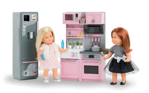 Elektronikus játékkonyha hűtőszekrénnyel Ma Corolle 36 cm játékbabának 4 évtől