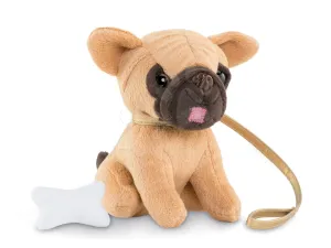 Kutyus nyakörvvel Puppy Set with Leash&Bond Corolle 36 cm játékbaba mellé 4 évtől