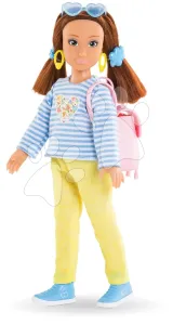 Játékbaba Zoé Shopping Set Corolle Girls barna haj 28 cm 6 kiegészítő 4 évtől