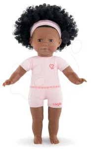 Öltöztethető játékbaba Pauline Ma Corolle göndör fekete hajkorona és barna pislogó szemek 36 cm 4 évtől