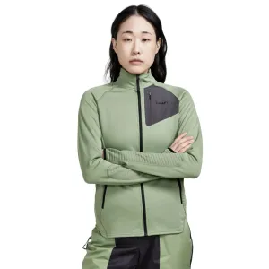 Női melegítőfelső CRAFT ADV Tech Fleece Thermal W  világos zöld  XL