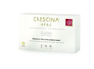 Crescina Hajnövekedés elősegítő és hajhullás elleni ellátás férfiaknak Transdermic fokozat 500 (középső szakasz) 20 x 3,5 ml