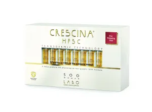 Crescina Hajnövekedést elősegítő ellátás a nők számára Transdermic 500 fokozat (középső szakasz) 20 x 3,5 ml