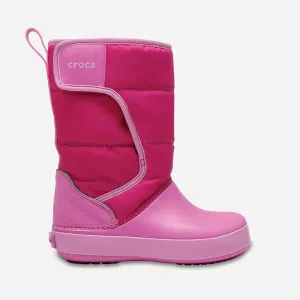 Crocs LodgePoint Snow Boot 204660 CANDY PINK