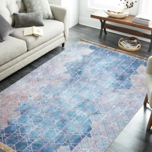Csúszásgátló szőnyeg geometrikus mintával Lățime: 160 cm | Lungime: 220 cm #705477