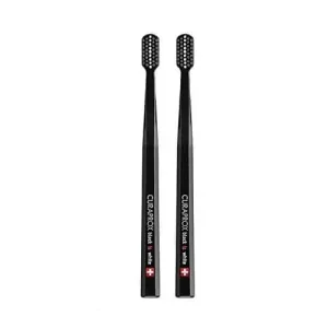 Curaprox Ultra puha fogkefe Black Is White - Duo Pack Black