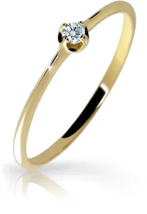 Cutie Diamonds Gyengéd sárga arany gyűrű gyémánttal DZ6729-2931-00-X-1 49 mm