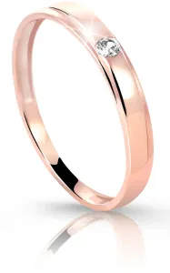 Cutie Diamonds Rózsaszín arany gyűrű gyémánttal DZ6707-1617-00-X-4 48 mm