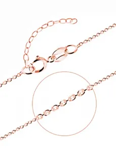 Cutie Jewellery Finom rózsaszín arany lánc Anker Z0014 40 cm