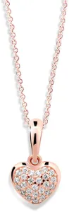 Cutie Jewellery Szív alakú rózsaszín arany medál Z6295-2383-40-10-X-4