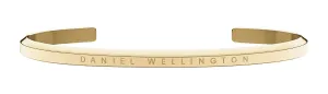 Daniel Wellington Divatos tömör aranyozott karkötő Classic DW0040000 L: 18,5 cm