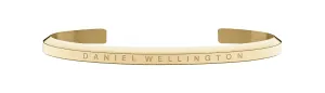 Daniel Wellington Divatos tömör aranyozott karkötő Classic DW0040000 S: 15,5 cm
