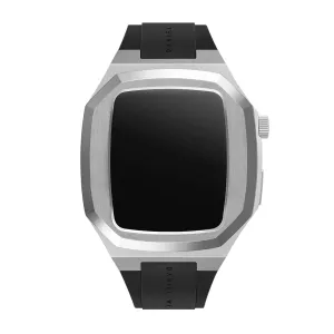 Daniel Wellington Switch 44 Silver - Tok szíjjal az Apple Watch 44 mm-es DW01200006-hoz