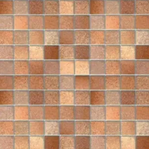 Toscana brown barna mozaik öntapadós tapéta #454152