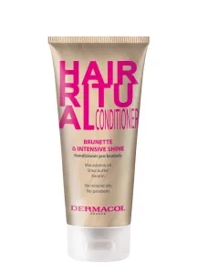Dermacol Balzsam barna hajra Hair Ritual (Brunette & Intensive Shine Conditioner) 200 ml