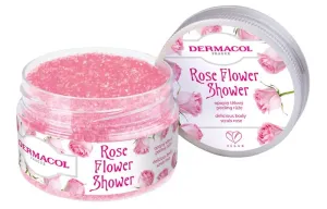 Dermacol Bódító testradír Rose Flower Care (Delicious Body Scrub Rose) 200 g
