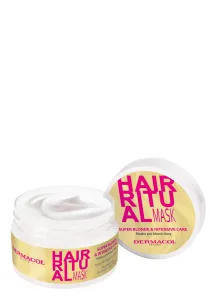 Dermacol Hajvilágosító pakolás szőke hajra Hair Ritual (Super Blonde & Ryor Intensive Care Mask) 200 ml