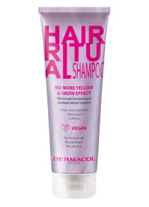 Dermacol Sampon hideg szőke árnyalatokhoz Hair Ritual (No More Yellow & Grow Effect Shampoo) 250 ml