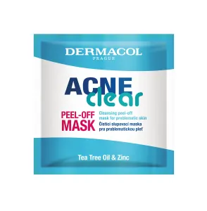 Dermacol Tisztító lehúzható arcmaszk Acneclear (Cleansing Peel-Off Mask) 8 ml