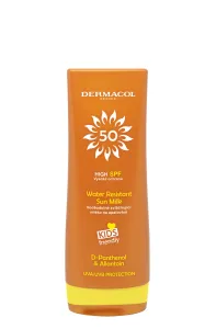 Dermacol Vízálló hidratáló naptej SPF 50 (Water Resistant Sun Milk) 200 ml