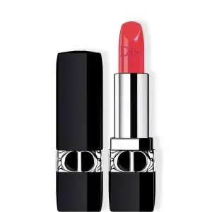 Dior Hosszantartó újratölthető ajakrúzs Rouge Dior Satin 3,5 g 080 Red Smile