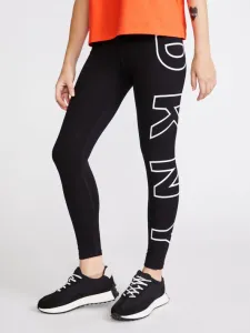 DKNY 7/8 Exploded Logo leggings Fekete #597856