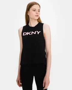 DKNY Sollip Logo Trikó Fekete