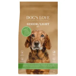 12kg Senior/Light Wild Dog's Love szárazeledel kutyák számára