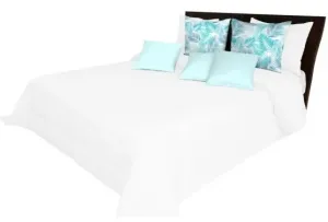 Fehér ágytakaró varrással Szélesség: 170 cm | Hossz: 210 cm