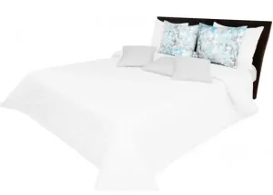 Fehér ágytakaró varrással Szélesség: 220 cm | Hossz: 240 cm #365192