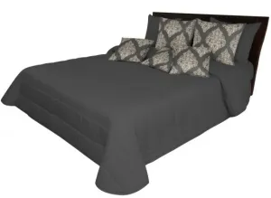 Sötétszürke ágytakarók Szélesség: 75 cm | Hossz: 220 cm