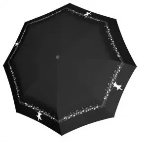 Doppler Női összecsukható esernyő Magic Musically Cat 7441465MC