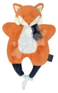 Plüss róka kesztyűbáb Doudou Amusette 3in1 Doudou et Compagnie narancssárga 30 cm 0 hó-tól